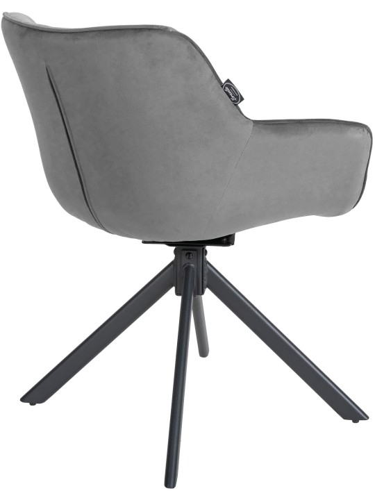 Silla Westport Terciopelo, gris Silla Westport Terciopelo, gris