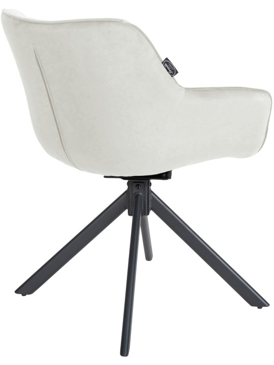 Silla Westport Terciopelo, crema Silla Westport Terciopelo, crema