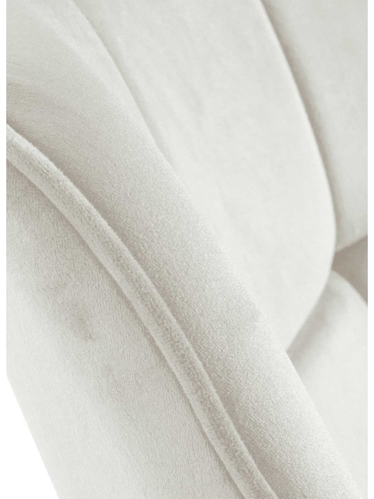 Silla Westport Terciopelo, crema Silla Westport Terciopelo, crema