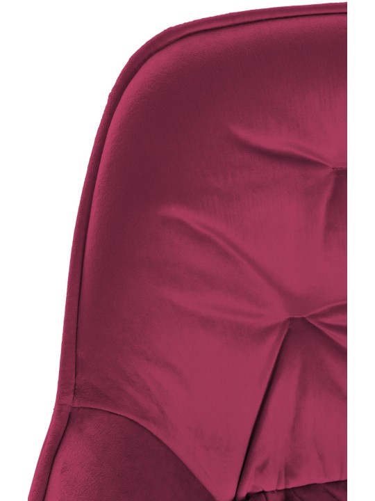 Taburete de bar Gibson 76 terciopelo, lila