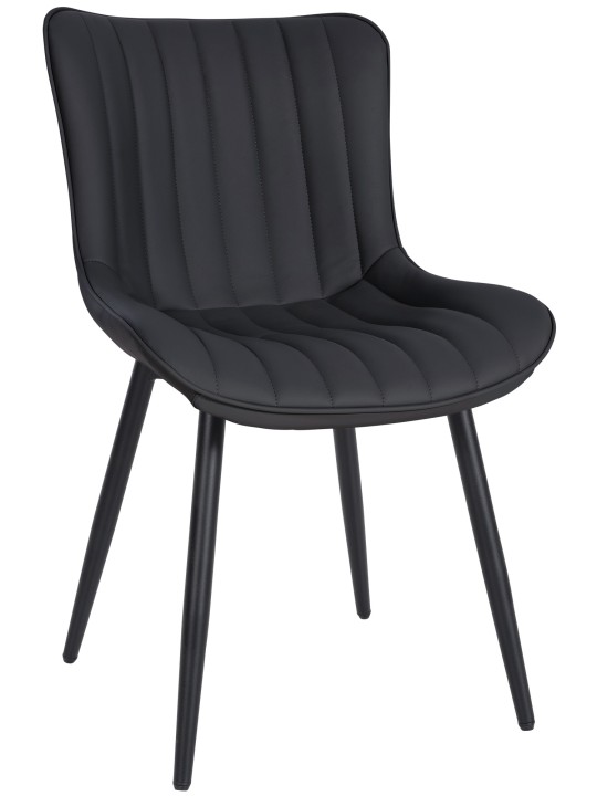 Silla Largo símil piel, negro Silla Largo símil piel, negro