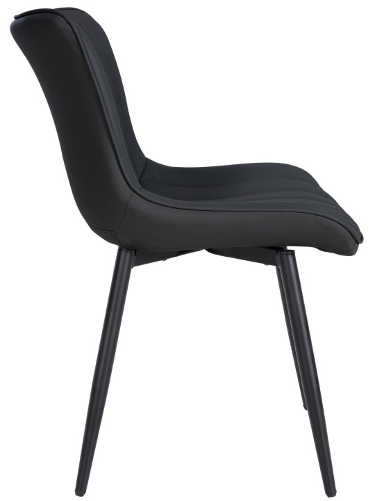 Silla Largo símil piel, negro Silla Largo símil piel, negro
