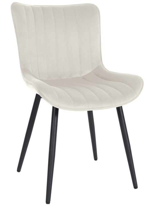 Silla Largo terciopelo, crema Silla Largo terciopelo, crema