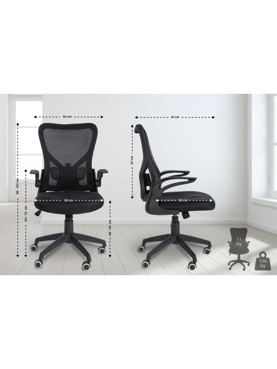 Silla de oficina Hudson, negro Silla de oficina Hudson, negro