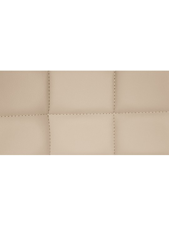 Juego de 2 taburetes de bar Tover de piel sintética, crema Juego de 2 taburetes de bar Tover de piel sintética, crema