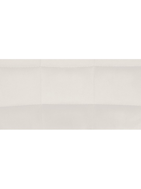 Juego de 2 taburetes de bar Tover terciopelo, crema