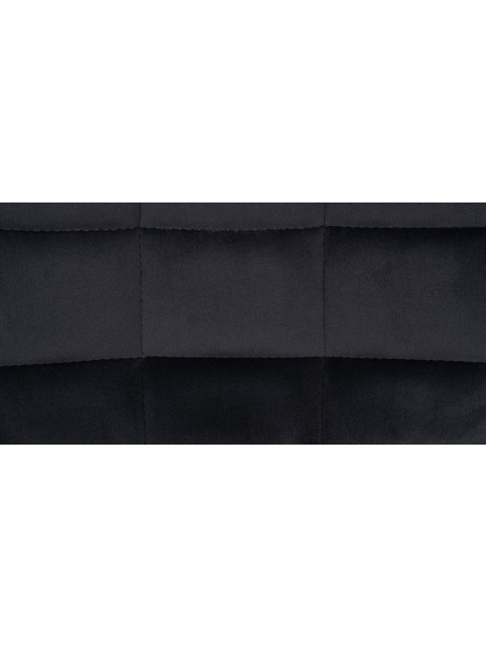 Juego de 2 taburetes de bar Tover terciopelo, negro