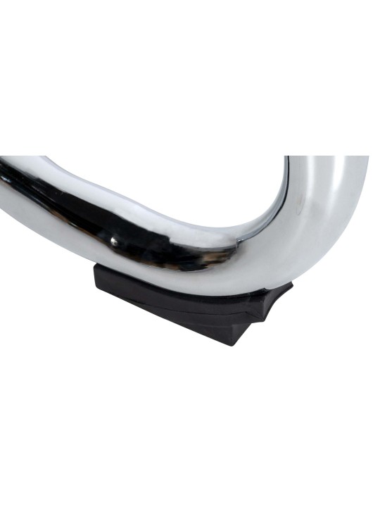 Juego de 2 sillas de visita Denny, cromo