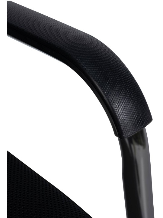 Juego de 2 sillas de visita Denny, negro