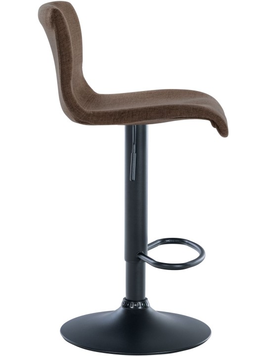 Taburete de bar tela Branford, marrón Taburete de bar tela Branford, marrón