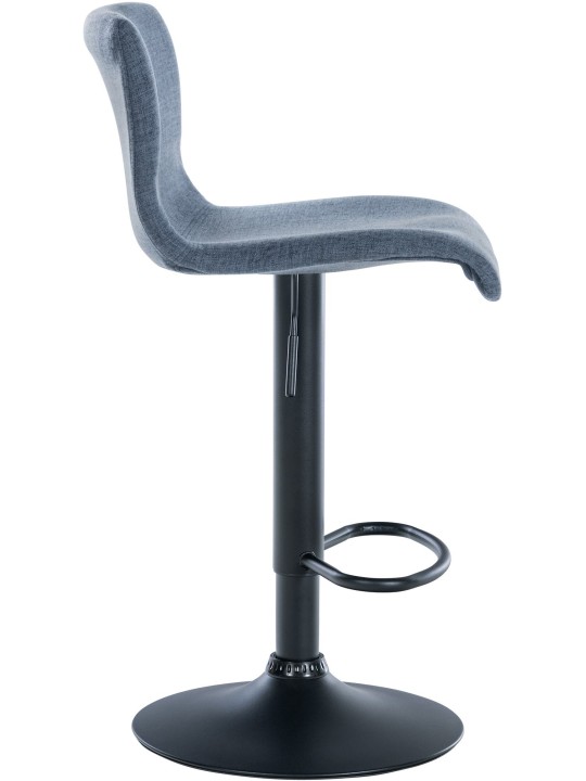 Taburete de bar tela Branford, azul Taburete de bar tela Branford, azul