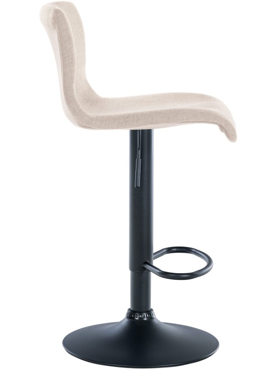 Taburete de bar tela Branford, crema Taburete de bar tela Branford, crema