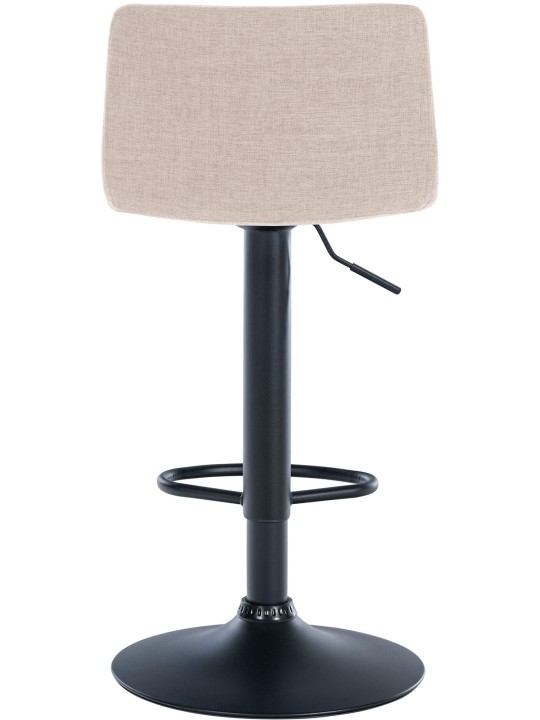 Taburete de bar tela Branford, crema Taburete de bar tela Branford, crema