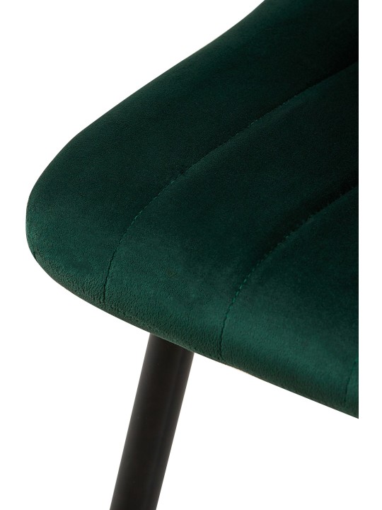 Silla Dijon terciopelo, verde Silla Dijon terciopelo, verde