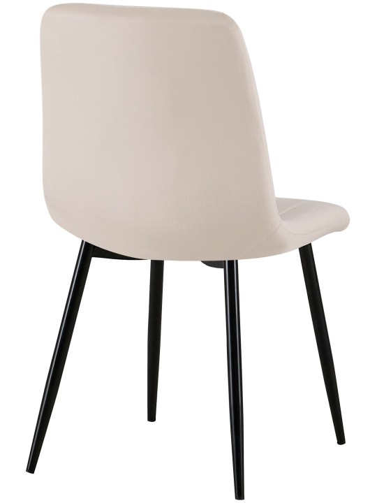 Silla Dijon terciopelo, crema Silla Dijon terciopelo, crema
