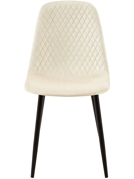 Silla Giverny terciopelo, crema Silla Giverny terciopelo, crema