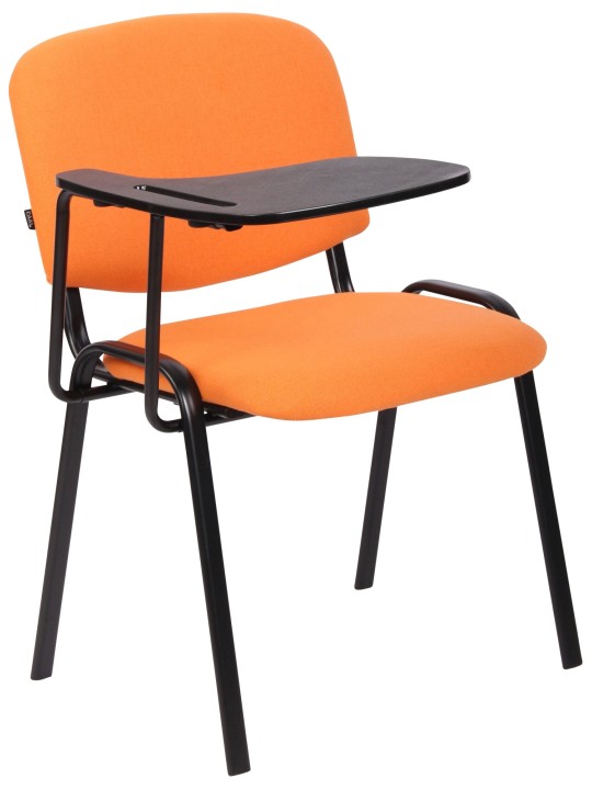 Silla Ken con mesa plegable de tela, naranja Silla Ken con mesa plegable de tela, naranja