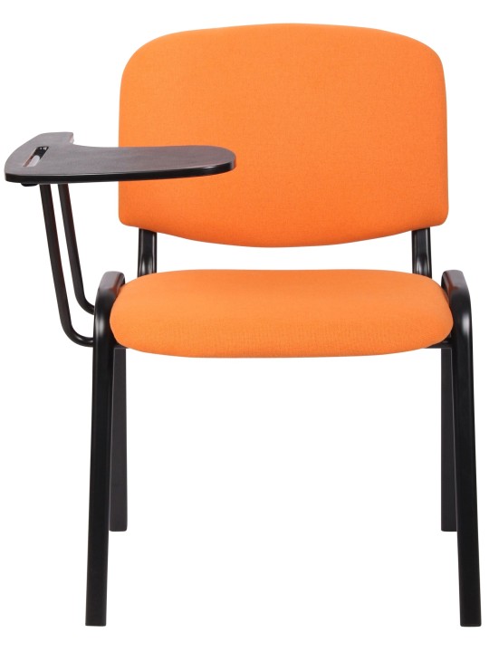 Silla Ken con mesa plegable de tela, naranja Silla Ken con mesa plegable de tela, naranja