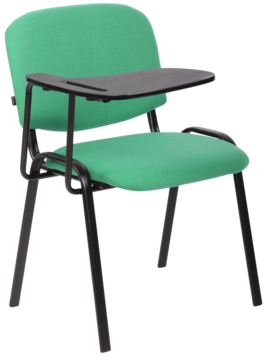 Silla Ken con mesa plegable de tela, verde