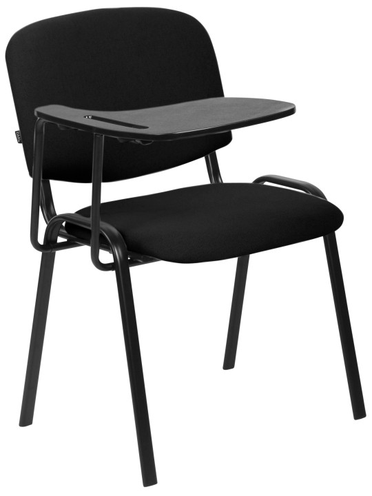 Silla Ken XL con mesa plegable tela, negro Silla Ken XL con mesa plegable tela, negro
