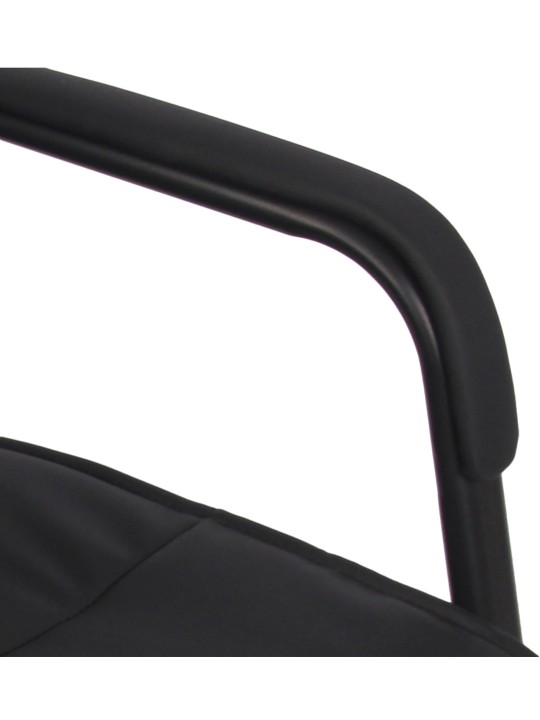 Juego de 2 sillas de visita Sievert, negro/negro