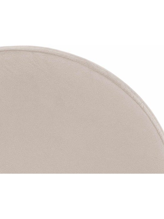 Juego de 2 taburetes de bar Ponte terciopelo, crema Juego de 2 taburetes de bar Ponte terciopelo, crema