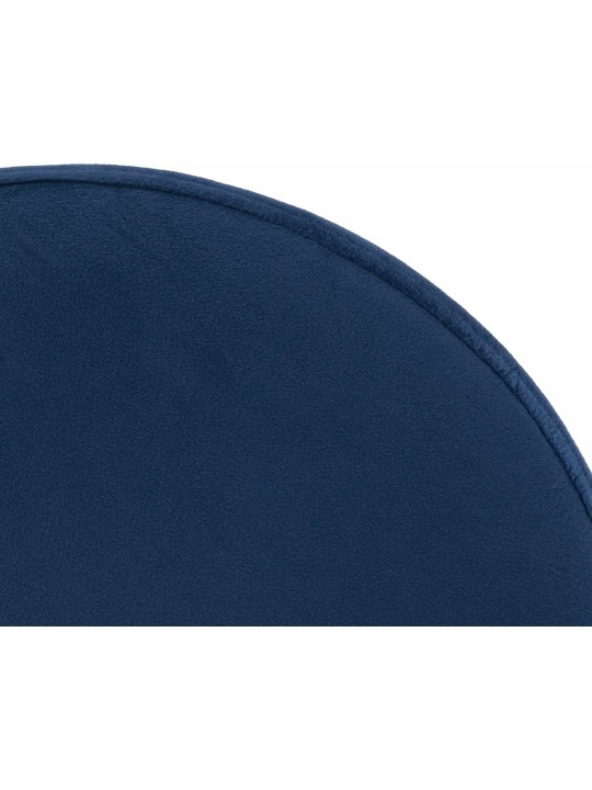 Juego de 2 taburetes de bar Ponte terciopelo, azul