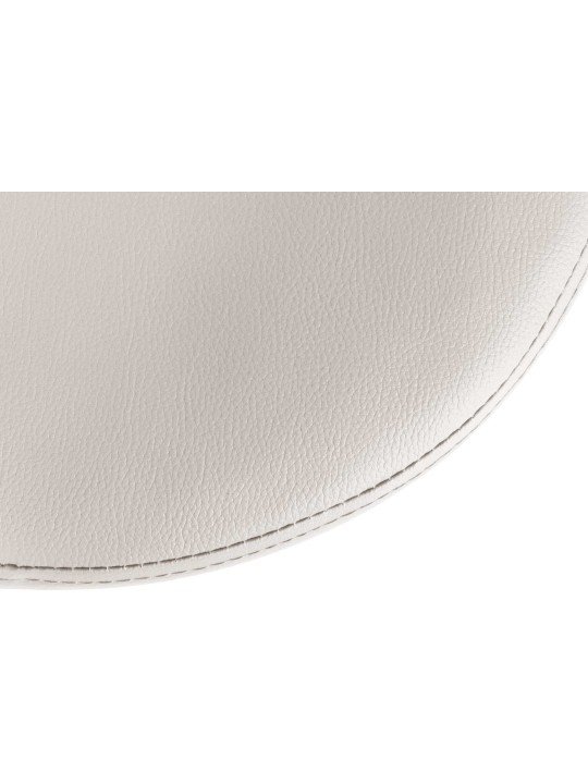 Juego de 2 taburetes de bar Ponte piel sintética, blanco Juego de 2 taburetes de bar Ponte piel sintética, blanco