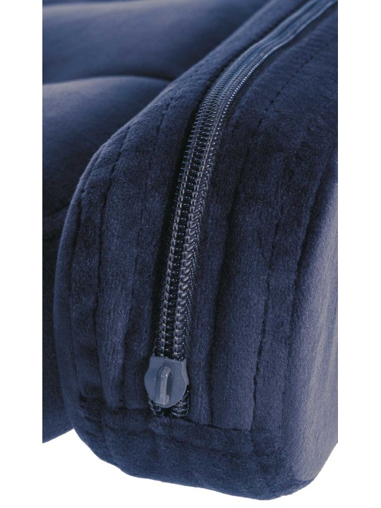 Taburete de bar Dublin terciopelo, azul