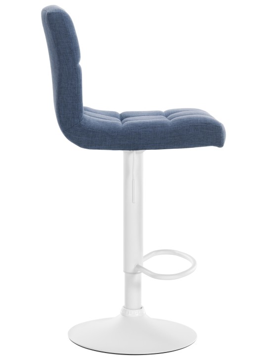 Juego de 2 taburetes de bar tela Calma, azul Juego de 2 taburetes de bar tela Calma, azul