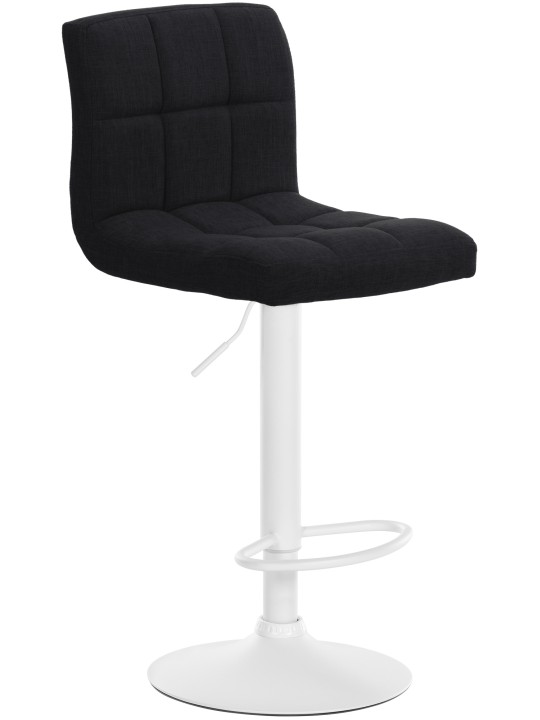 Juego de 2 taburetes de bar tela Calma, negro Juego de 2 taburetes de bar tela Calma, negro