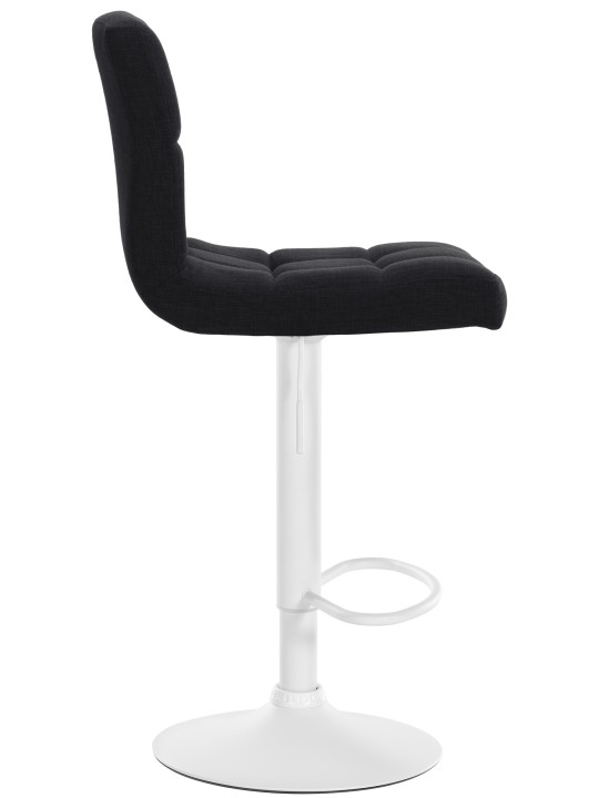 Juego de 2 taburetes de bar tela Calma, negro Juego de 2 taburetes de bar tela Calma, negro