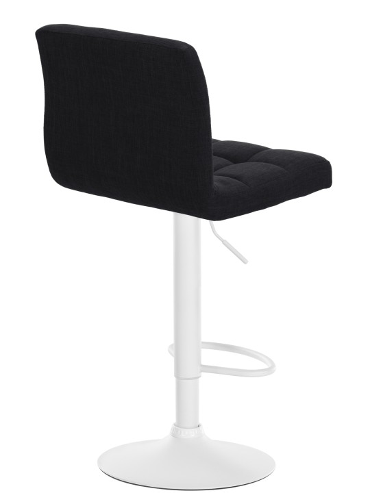 Juego de 2 taburetes de bar tela Calma, negro Juego de 2 taburetes de bar tela Calma, negro