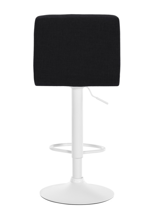 Juego de 2 taburetes de bar tela Calma, negro Juego de 2 taburetes de bar tela Calma, negro