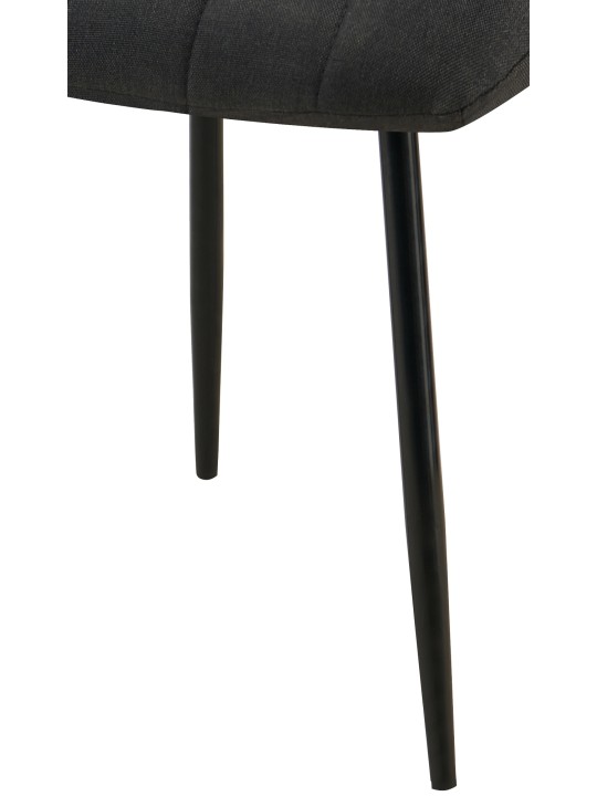 Silla Tela Dijon, negro Silla Tela Dijon, negro