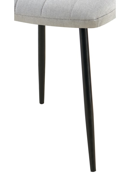 Silla Tela Dijon, gris Silla Tela Dijon, gris