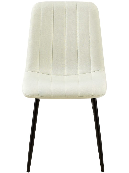 Silla Tela Dijon, crema Silla Tela Dijon, crema