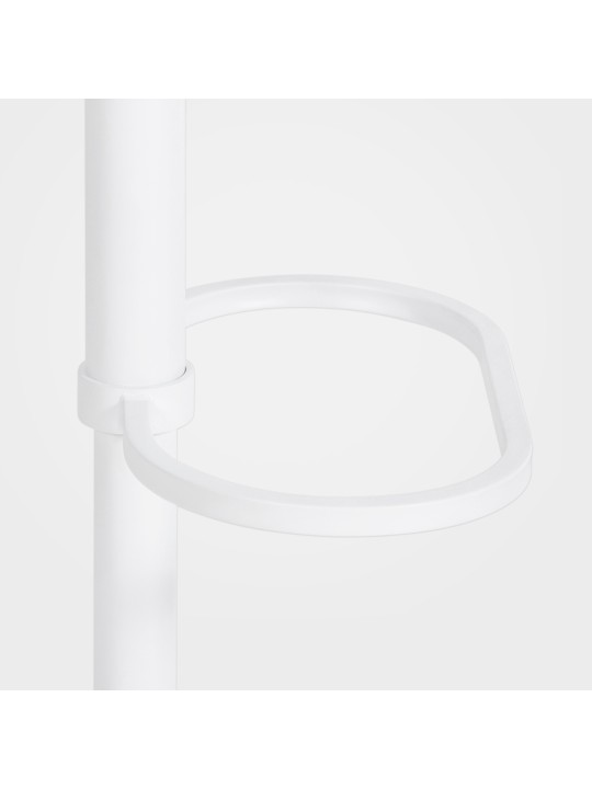 Taburete de bar Damaso W terciopelo, gris