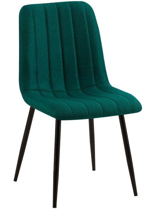 Silla Tela Dijon, verde oscuro Silla Tela Dijon, verde oscuro