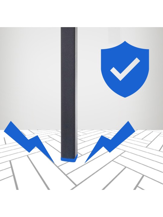 Taburete de bar Damaso B terciopelo con estructura de 4 pies, verde