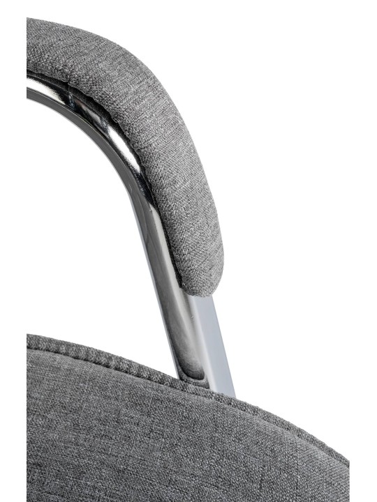 Silla de visita tela Sievert, gris claro Silla de visita tela Sievert, gris claro