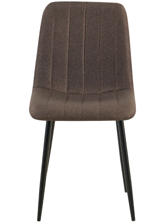 Silla Tela Dijon, marrón Silla Tela Dijon, marrón