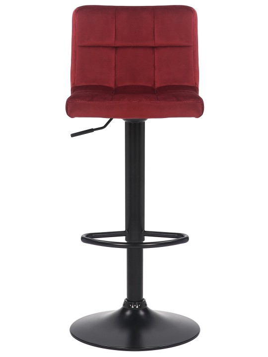 Taburete de bar Feni terciopelo, rojo Taburete de bar Feni terciopelo, rojo