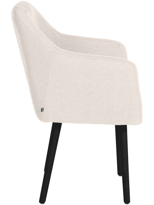 Silla de visita tela Utrecht, crema Silla de visita tela Utrecht, crema