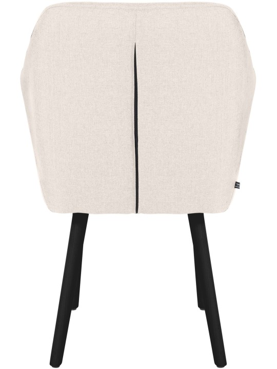 Silla de visita tela Utrecht, crema Silla de visita tela Utrecht, crema