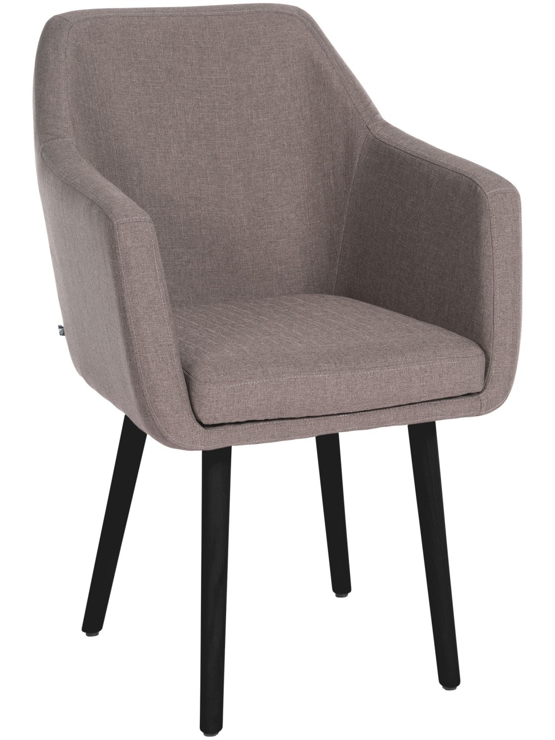 Silla de visita tela Utrecht, taupe