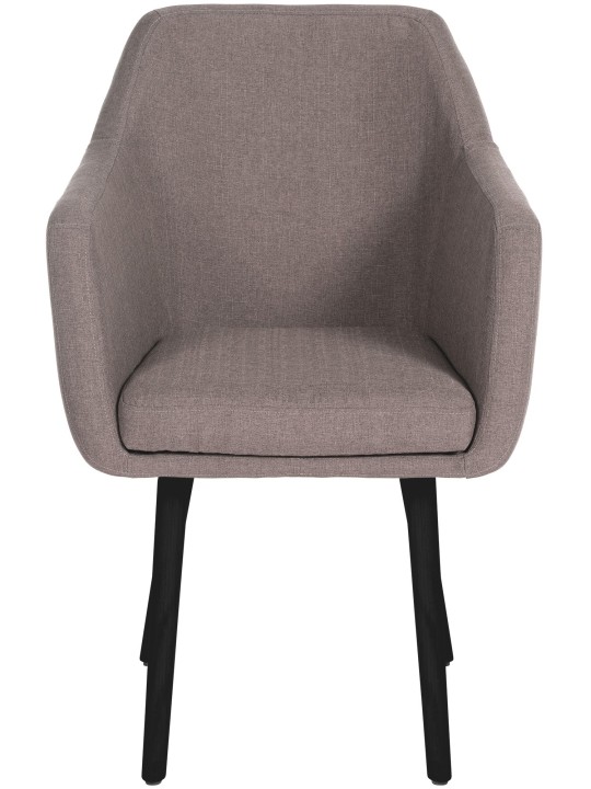 Silla de visita tela Utrecht, taupe Silla de visita tela Utrecht, taupe
