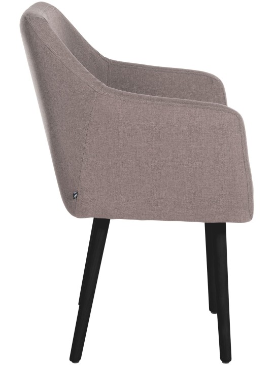Silla de visita tela Utrecht, taupe Silla de visita tela Utrecht, taupe