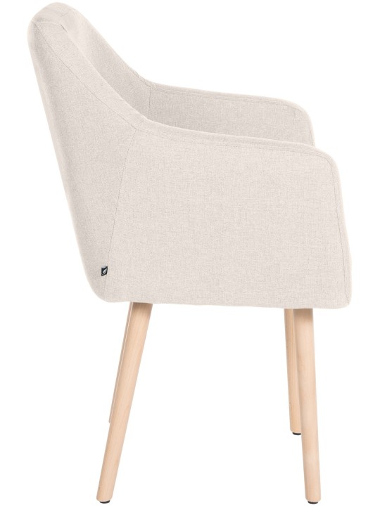 Silla de visita Utrecht tejido natural, crema Silla de visita Utrecht tejido natural, crema