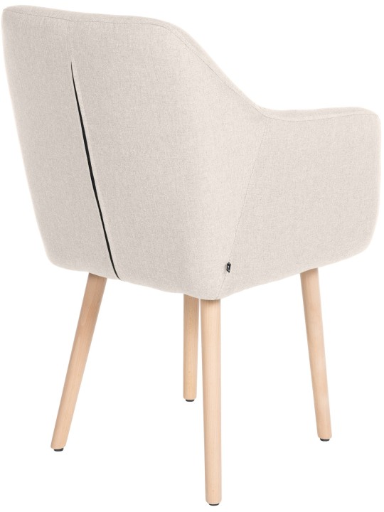 Silla de visita Utrecht tejido natural, crema Silla de visita Utrecht tejido natural, crema